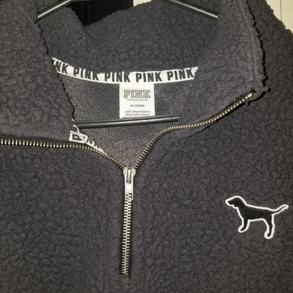 Victoria's Secret Tops - Victoria Secret Sherpa Quarter Zip Shirt,Never Worn